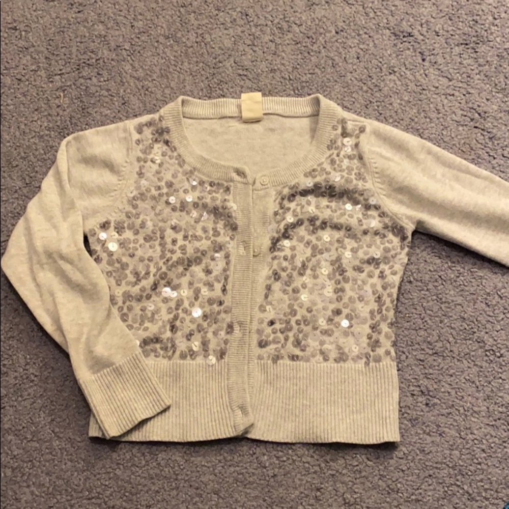 Old Navy sequin cardigan